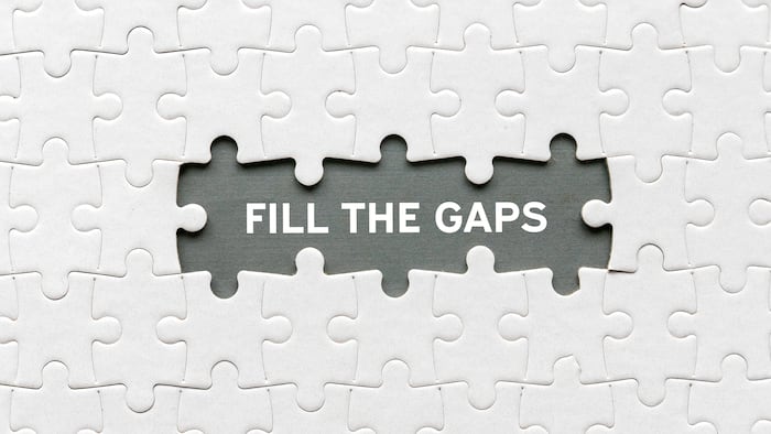 Fill the gaps puzzles